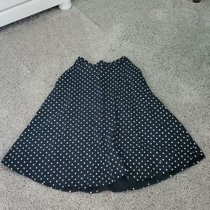 Polka dot skirt